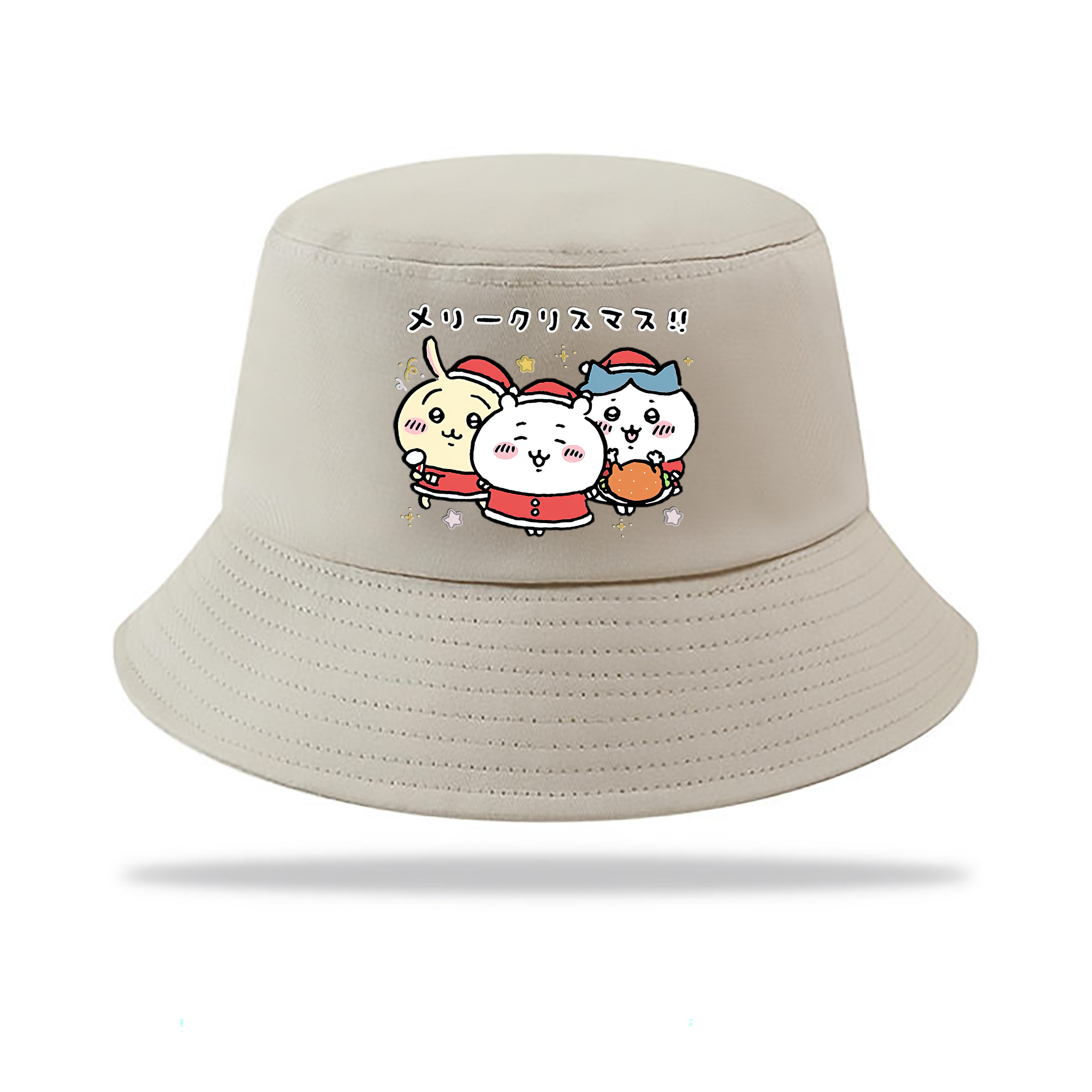 （画像用） ちいかわ ハチワレ Chii-kawa hachiware アウトドア日除けバケットハット